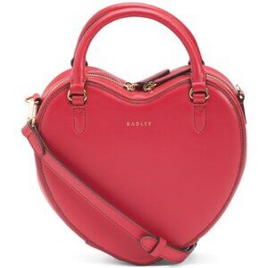 RADLEY LONDON Leather Small Heart Zip Top Crossbody